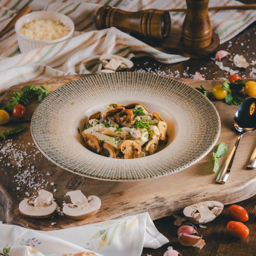 Pirított gombás tejföles penne 450g