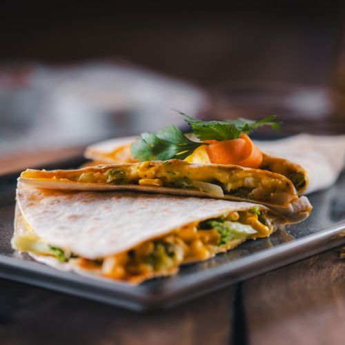 Quesadillas vegetáriánus 100% 400g